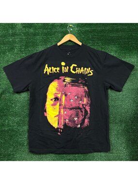Alice In Chains Jar of Flies Rock Band T-Shirt Size Large